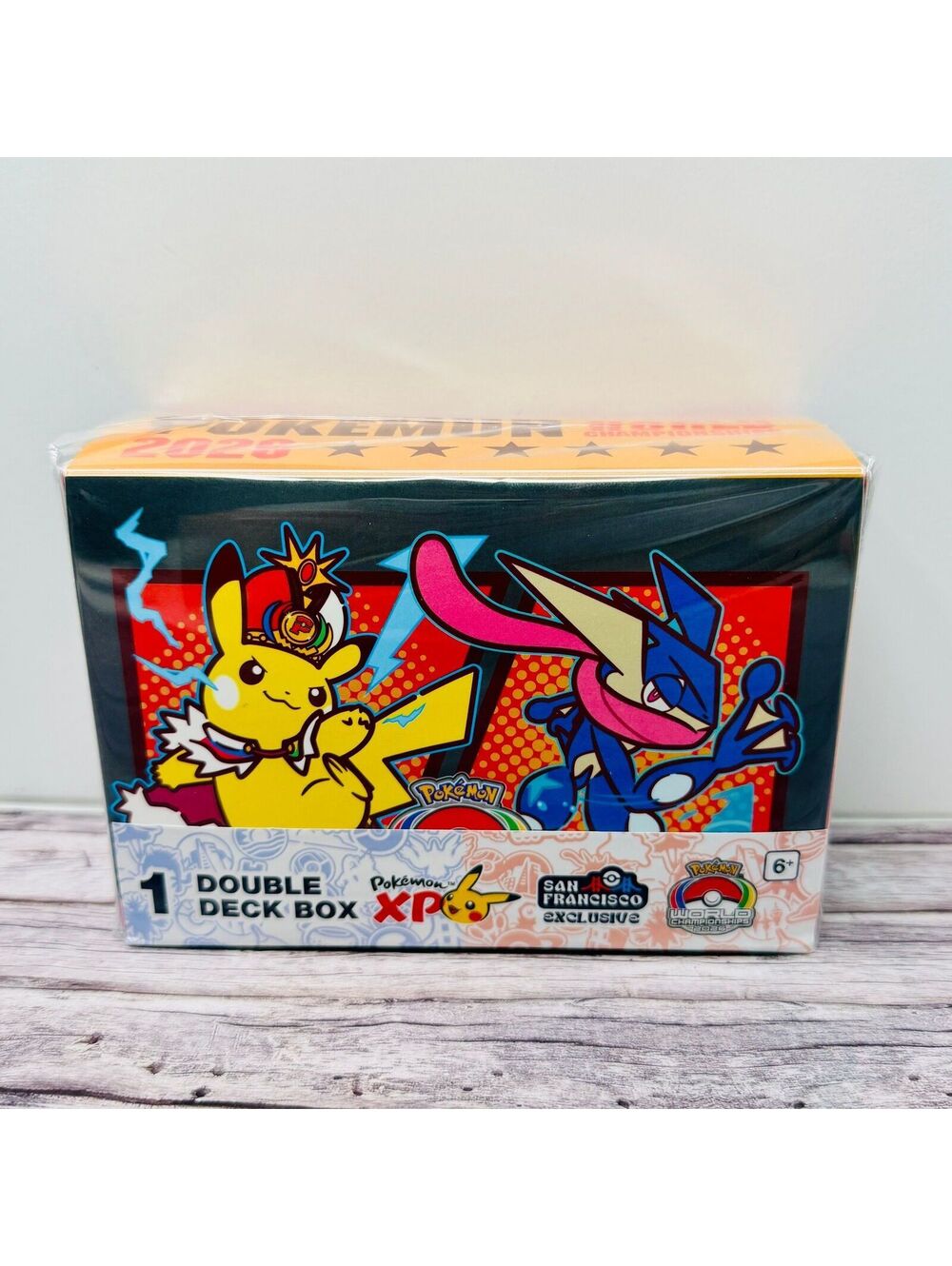 Pokemon XP Worlds San Francisco Exclusive Double Deck Box Official New Sealed